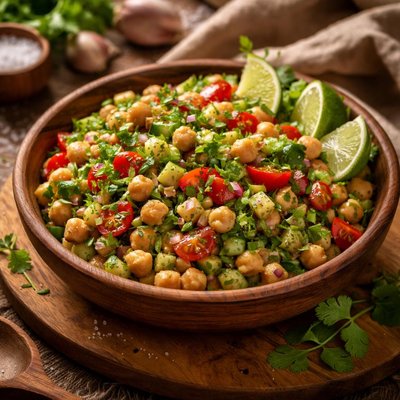 Image of Cilantro Lime Chickpea Salad