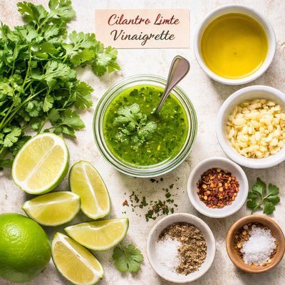 Image of Cilantro Lime Vinaigrette Recipe