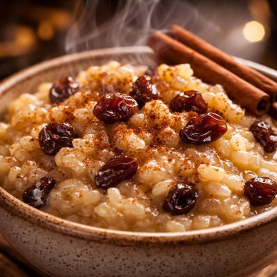 Image of Cinna Raisin Rice Pudding