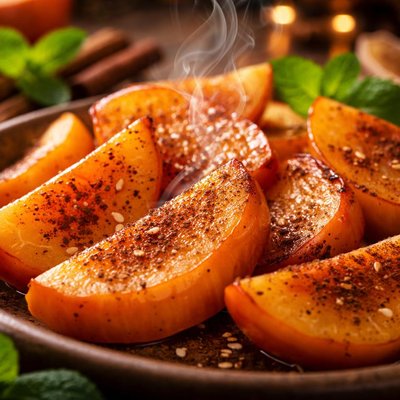 Image of Cinnamon-Spiced Persimmon Slices