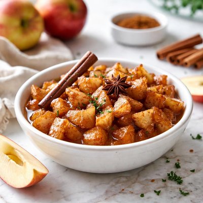 Image of Cobertura de Manzana y Canela Whole30.