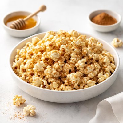 Image of Cinnamon and Honey Popcorn