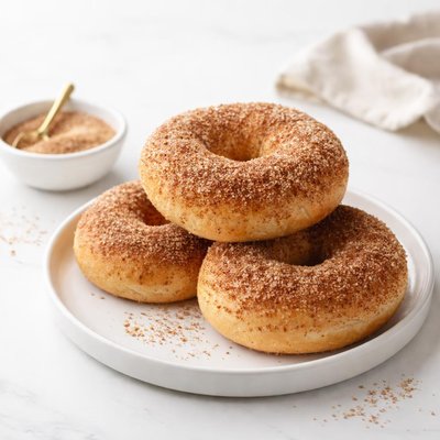 Image of Cinnamon and Sugar Bagels