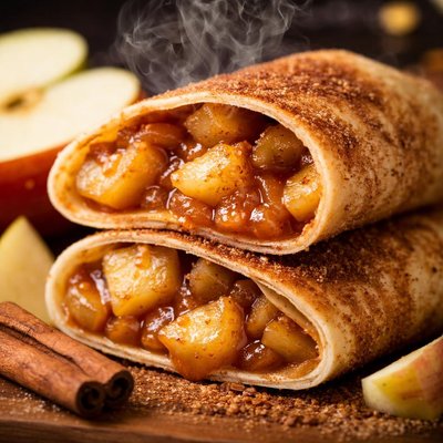 Image of Cinnamon Apple Dessert Wrap