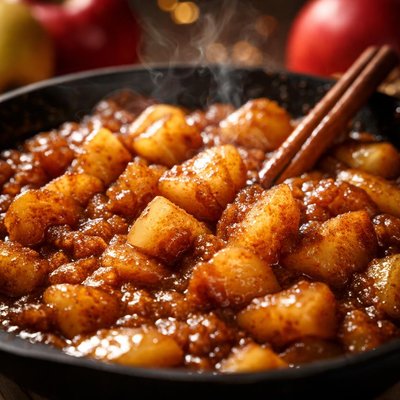 Image of Cinnamon Apple Filling for Crepes