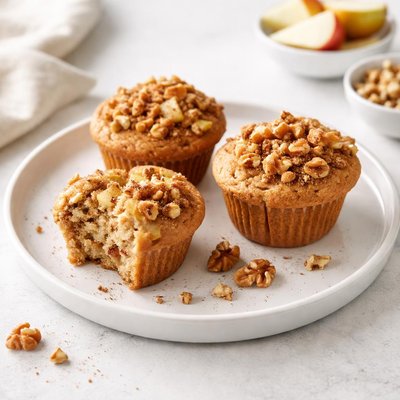 Image of Cinnamon Apple Nut Muffins