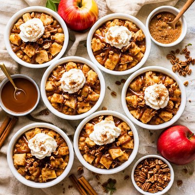 Image of Cinnamon Apple Puddings