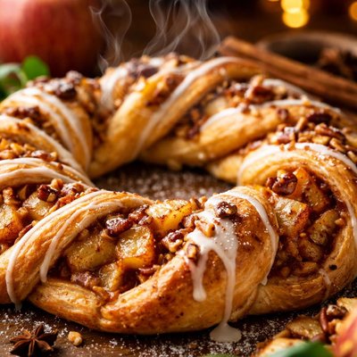 Image of Cinnamon Apple Wreath