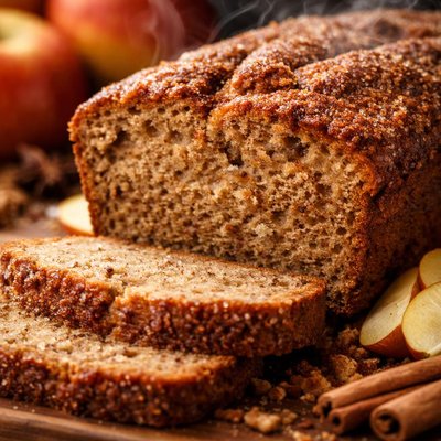 Image of Cinnamon Applesauce Bread
