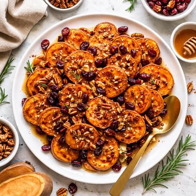 Image of Cinnamon Baked Sweet Potatoes Yams