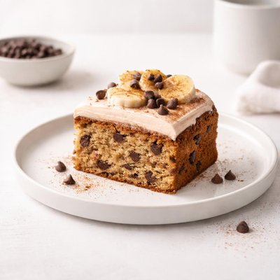 Image of Cinnamon Banana Chocolate Chip Cake