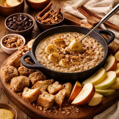 Image of Cinnamon Banana Oat Fondue