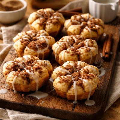 Image of Cinnamon Biscuit Blossoms