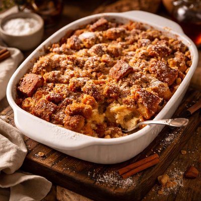Image of Cinnamon Bread Morning Casserole