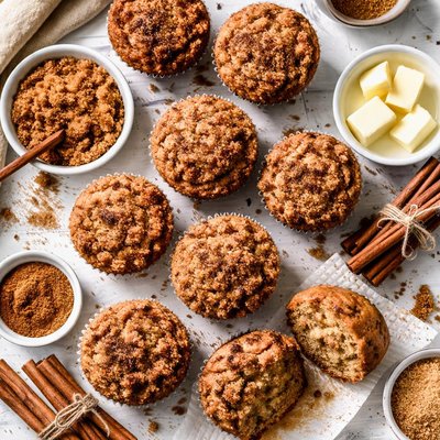 Image of Cinnamon Brown Sugar Muffins