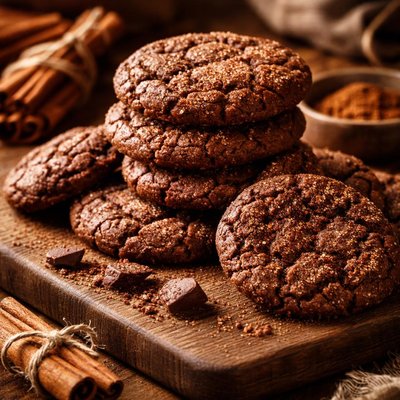 Image of Cinnamon Brownie Cookies