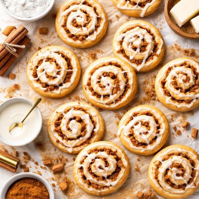 Image of Cinnamon Bun Cookies