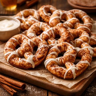 Image of Cinnamon Bun Pretzel Mix