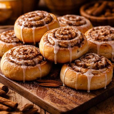 Image of Cinnamon Buns for the Bread Machine