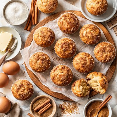 Image of Cinnamon Buttermilk Muffins