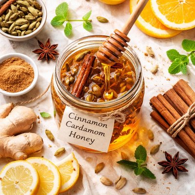 Image of Cinnamon Cardamom Honey