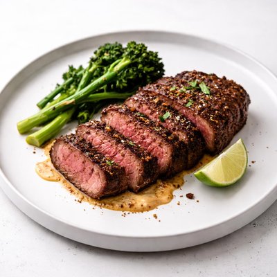 Image of Cinnamon Chile Crusted Steak