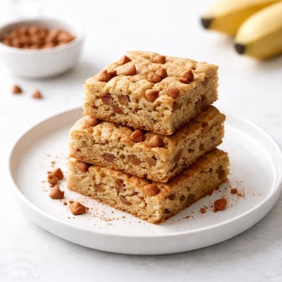 Image of Cinnamon Chip Banana Bars
