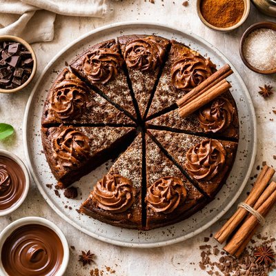 Image of Cinnamon Chocolate Cake