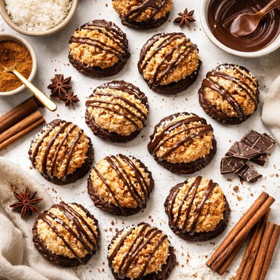 Image of Cinnamon Chocolate Macaroons