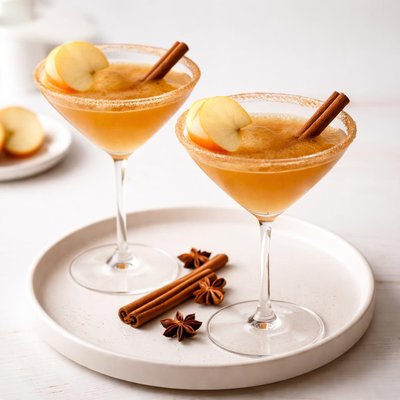 Image of Cinnamon Cider Martinis