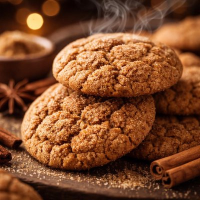 Image of Cinnamon Crackle Cookies