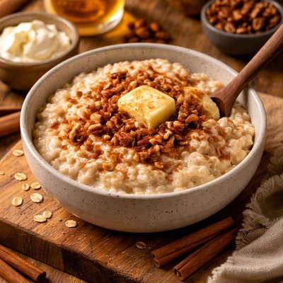 Image of Cinnamon Cream Cheese Oatmeal