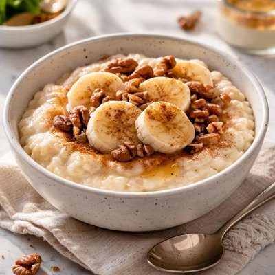 Image of Crema de Trigo Vegana con Canela