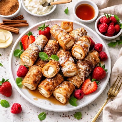 Image of Cinnamon Cream Roll Ups