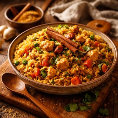Image of Cinnamon Curry Rice
