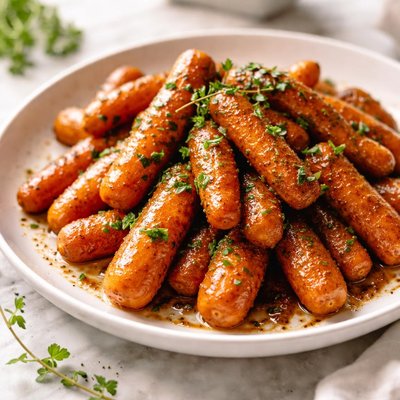 Image of Cinnamon Glazed Baby Carrots