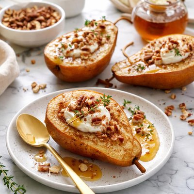 Image of Cinnamon Honey Baked Pears