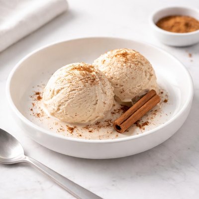 Image of Cinnamon Ice Cream for Electric Ice Cream Machine