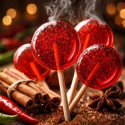 Image of Cinnamon Lollipops