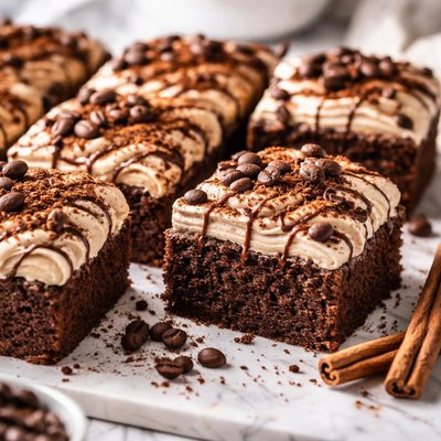 Image of Cinnamon Mocha Sheet Cake