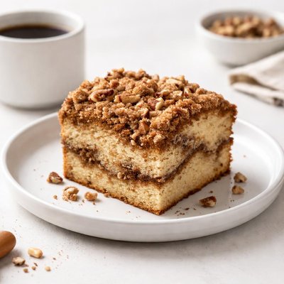 Image of Cinnamon Nut Streusel Coffee Cake