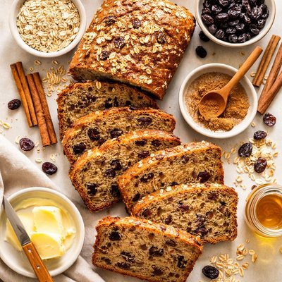 Image of Cinnamon Oatmeal Raisin Bread