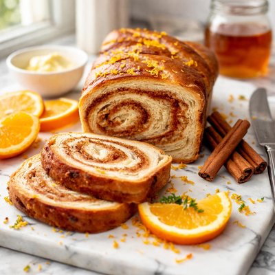 Image of Cinnamon Orange Swirl Bread