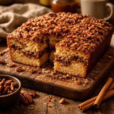 Image of Cinnamon Pecan Coffee Cake