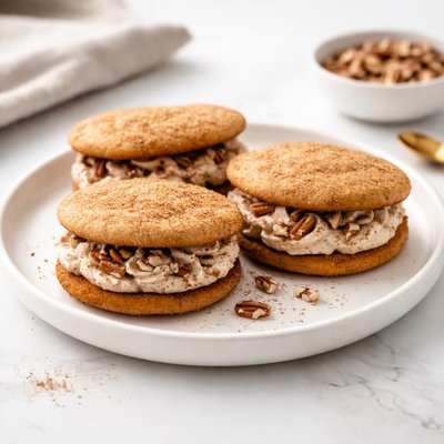 Image of Cinnamon Pecan Sandwiches