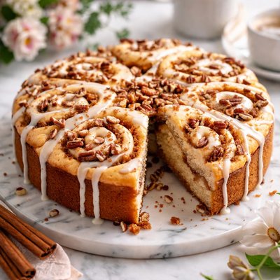 Image of Cinnamon Pinwheel Coffee Cake
