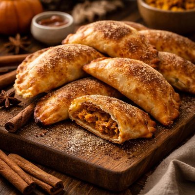 Image of Cinnamon Pumpkin Empanadas Empanadas De Calabazas