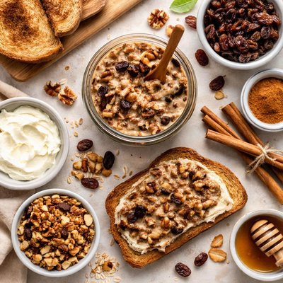 Image of Cinnamon Raisin and Toasted Nut Spread
