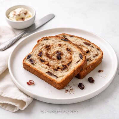 Image of Cinnamon Raisin Bread from Young Chefs Academy