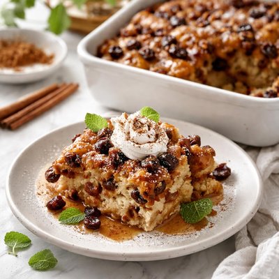 Image of Cinnamon Raisin Bread Pudding